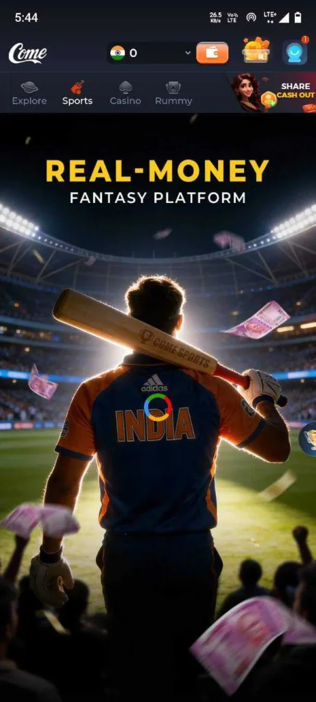 Come Dream11 app fantasy cricket download APK